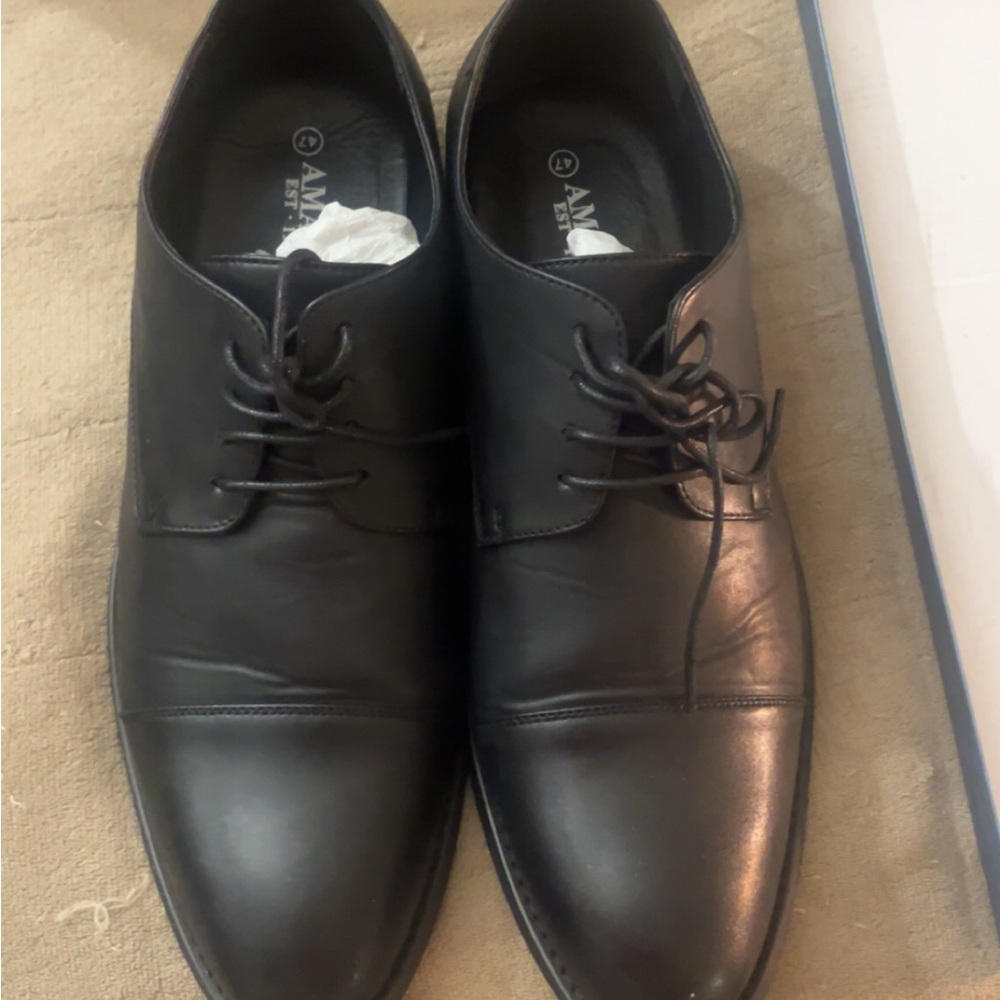 Men's Black Dress Shoes